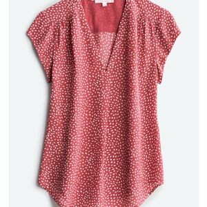 Lillian V Neck Blouse